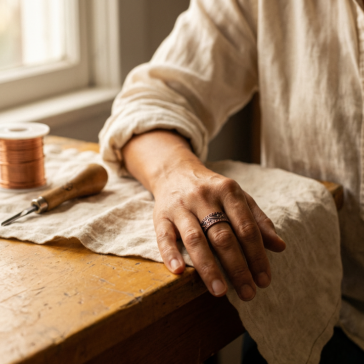 Albinia | Copper Ring