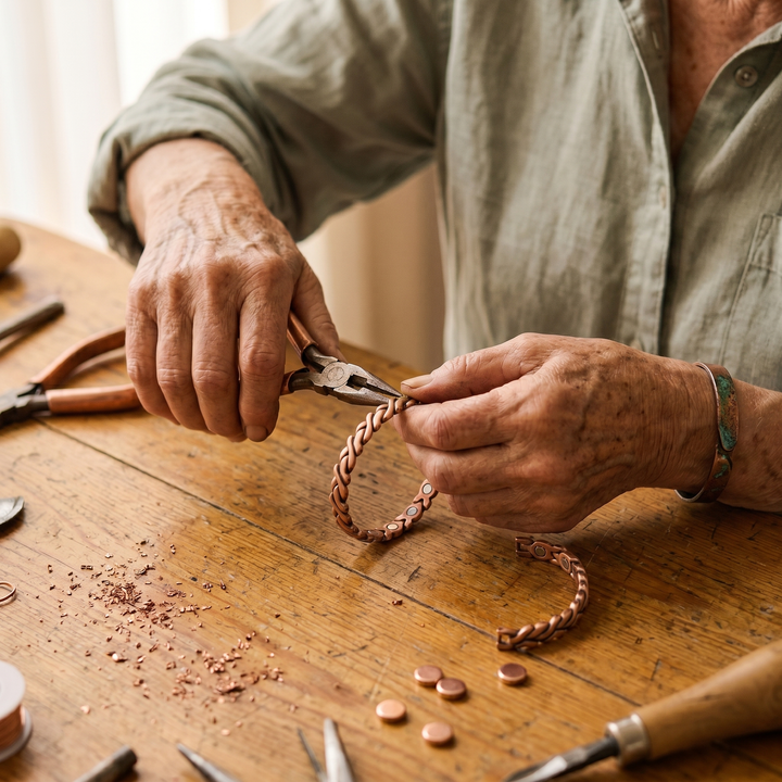 Nora | Copper Anklet