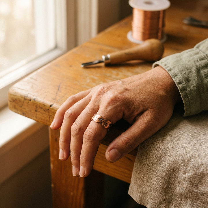 Letitia | Copper Ring