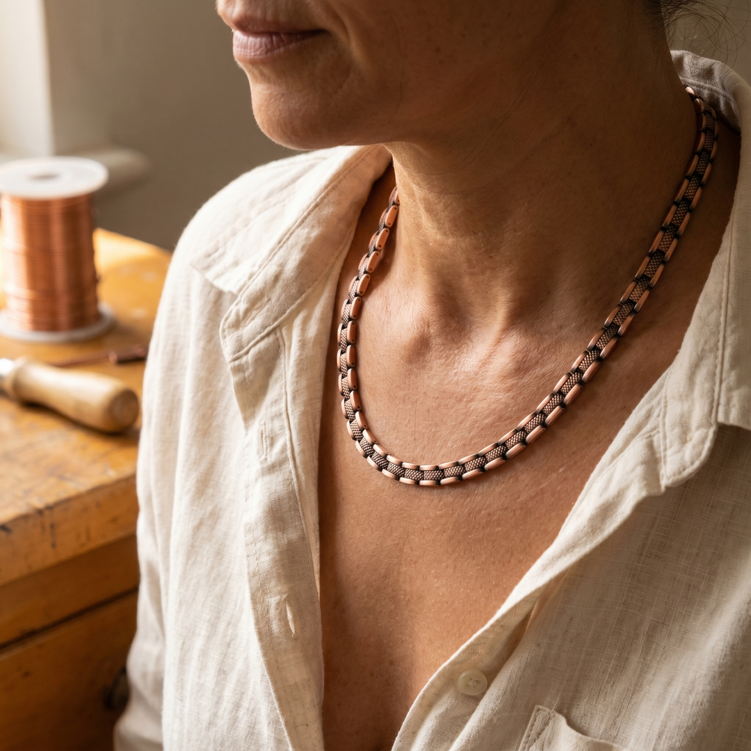 Rowena | Copper Necklace