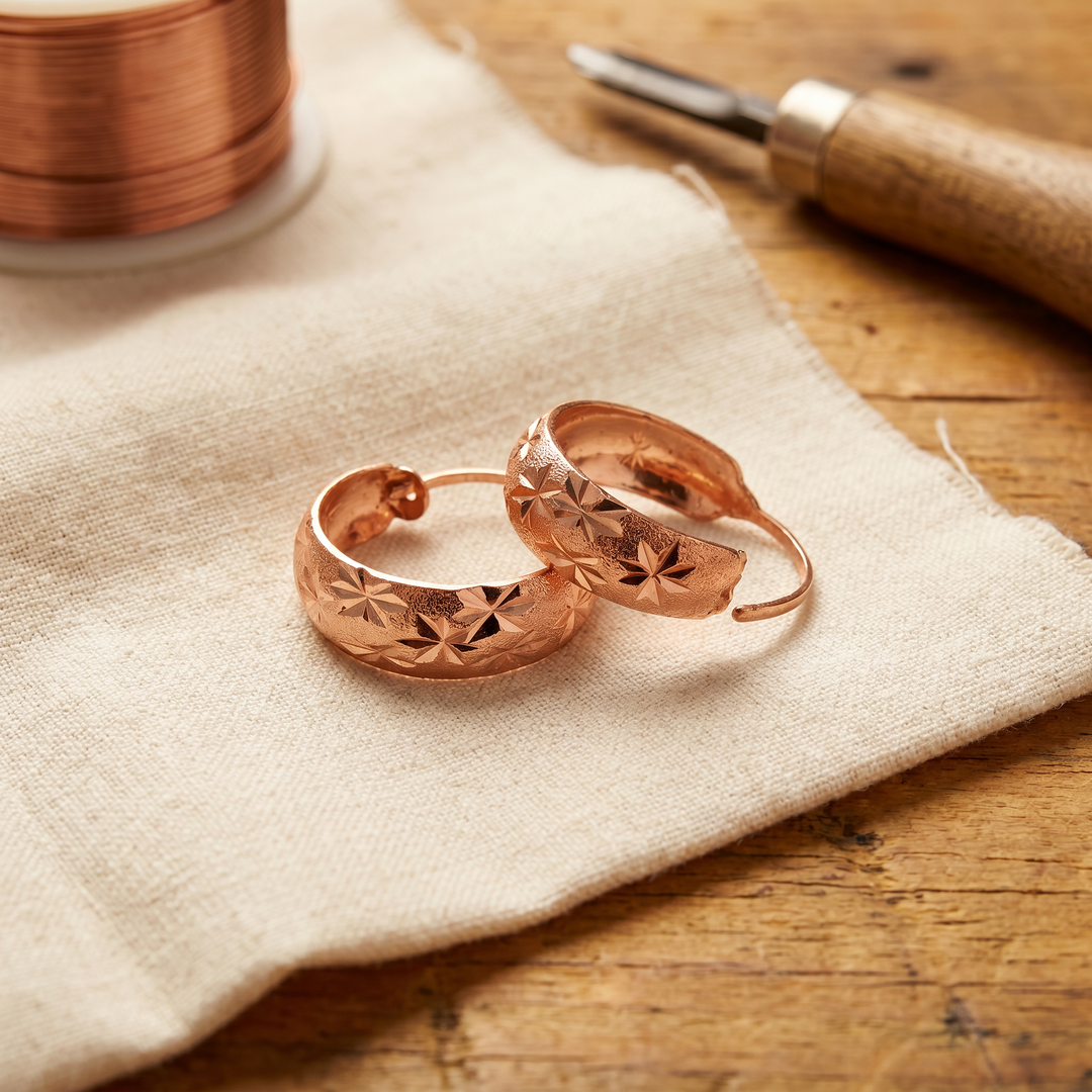 Evelyn | Copper Earrings