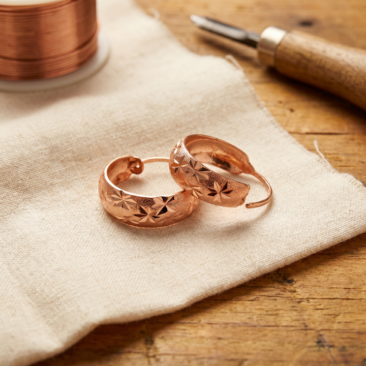 Evelyn | Copper Earrings