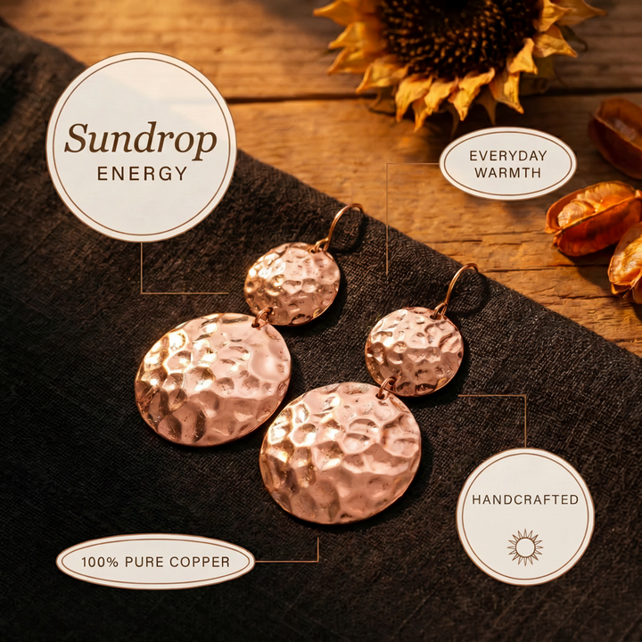 Primrose | Copper Earrings