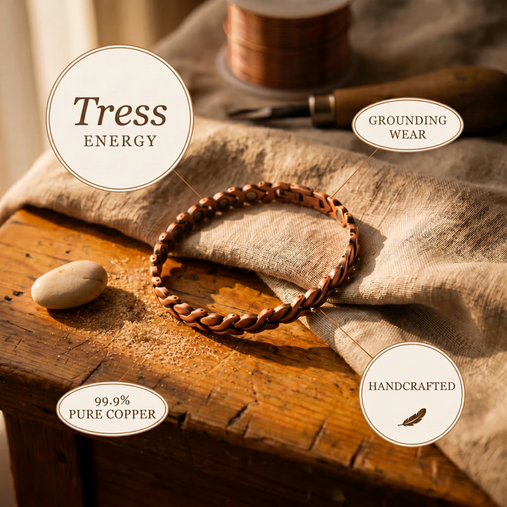 Nora | Copper Anklet