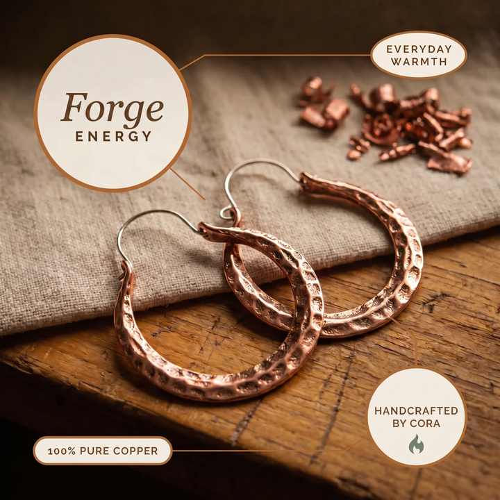 Katharine | Copper Earrings