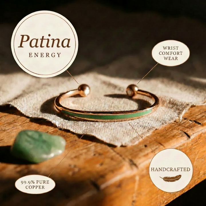 Olive | Copper Bracelet