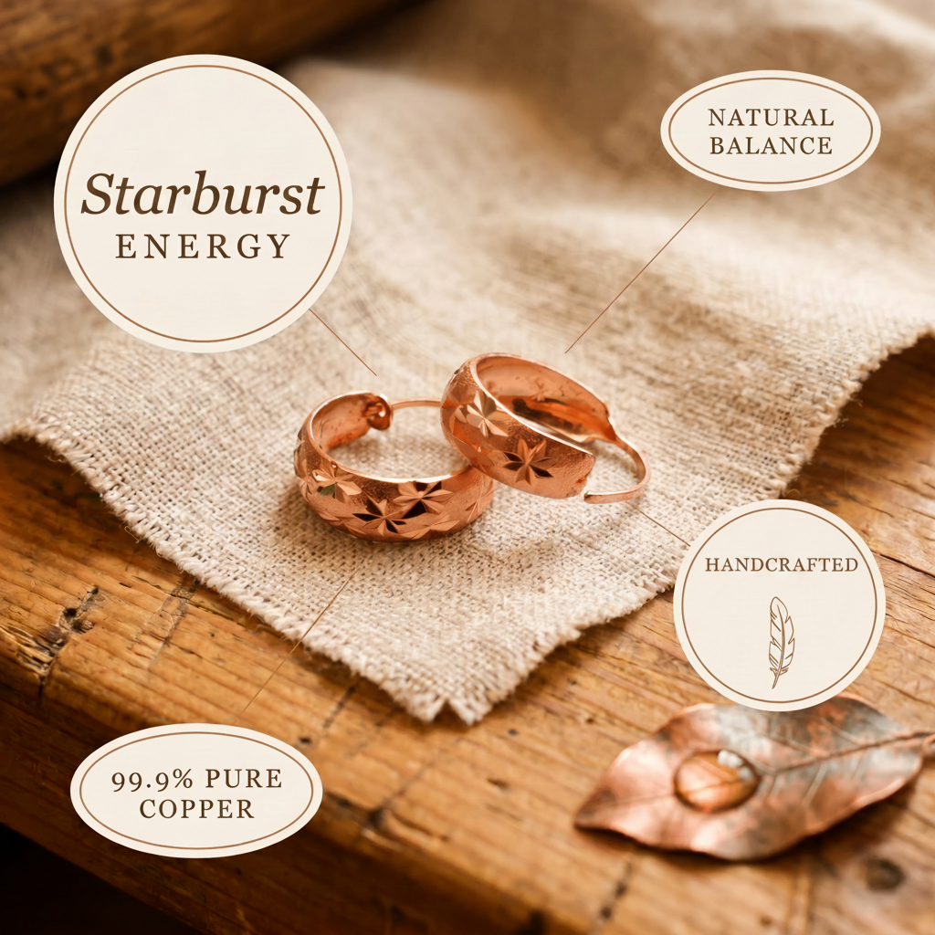 Evelyn | Copper Earrings