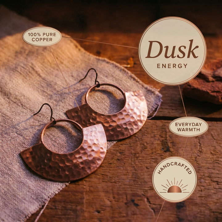 Temperance | Copper Earrings