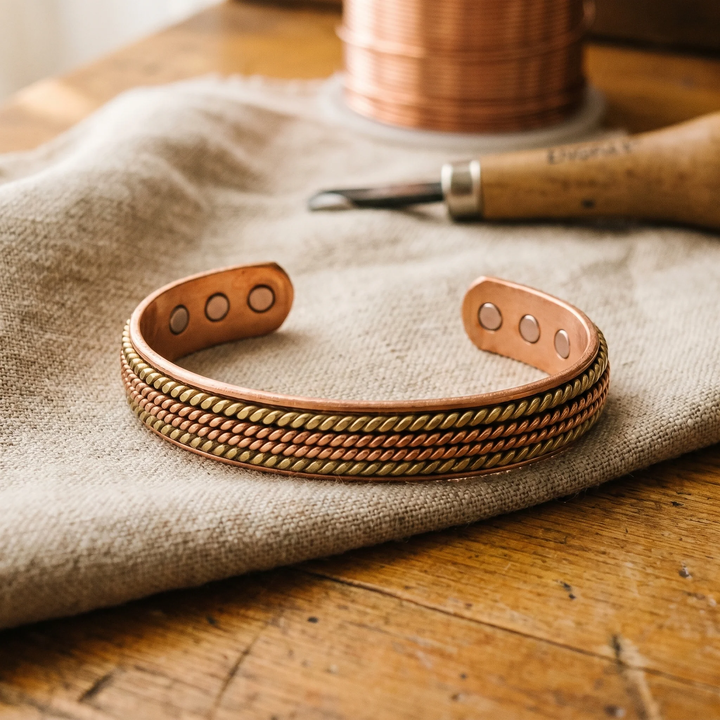 Jane | Copper Jewellery Set