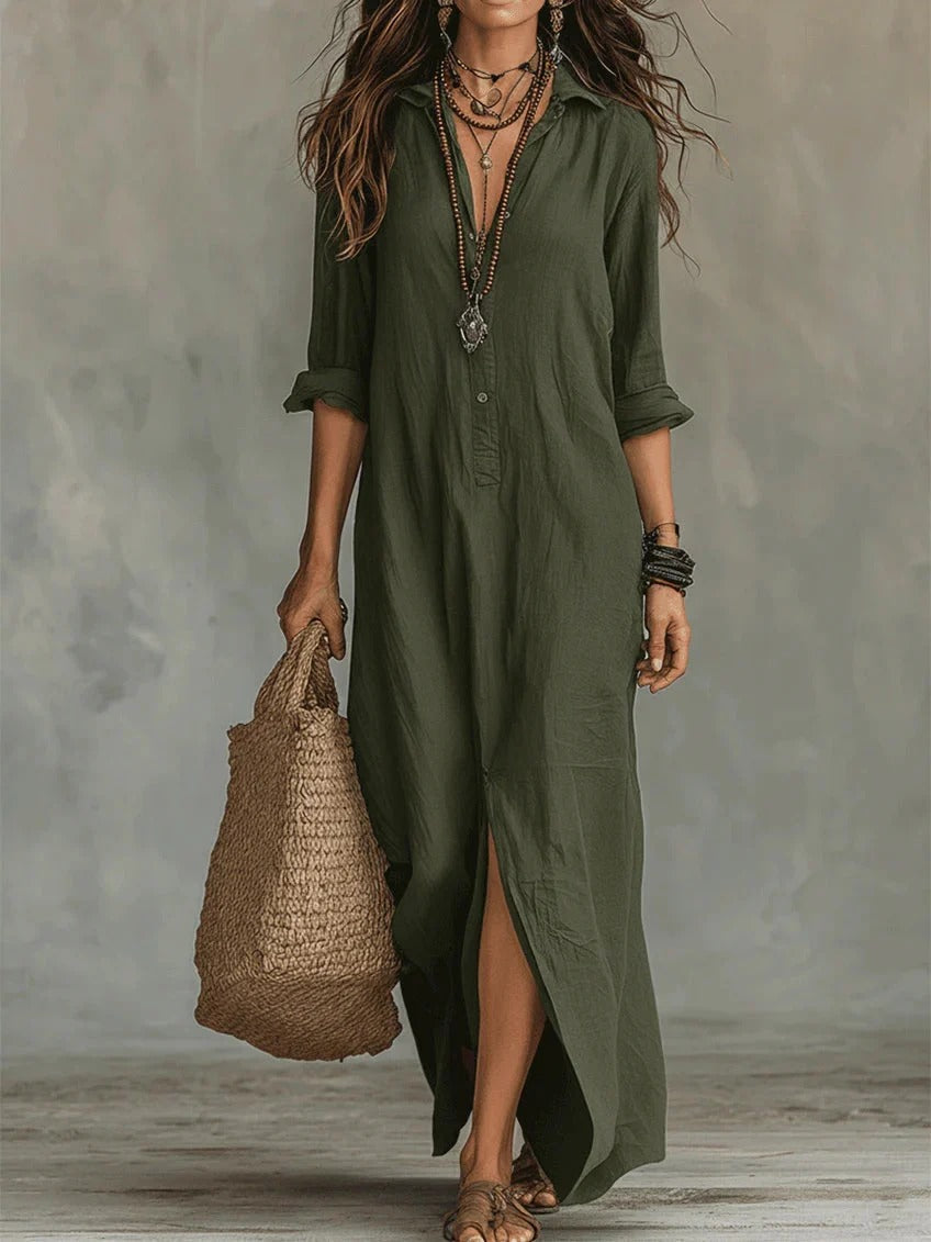 Clara | Elegant Summer Maxi Dress