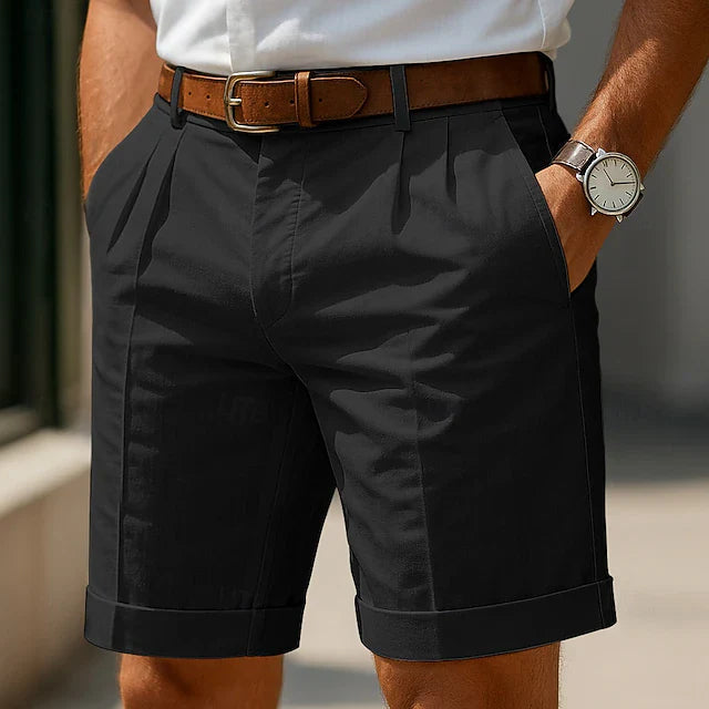 Graham | Pleated Summer Chino Shorts