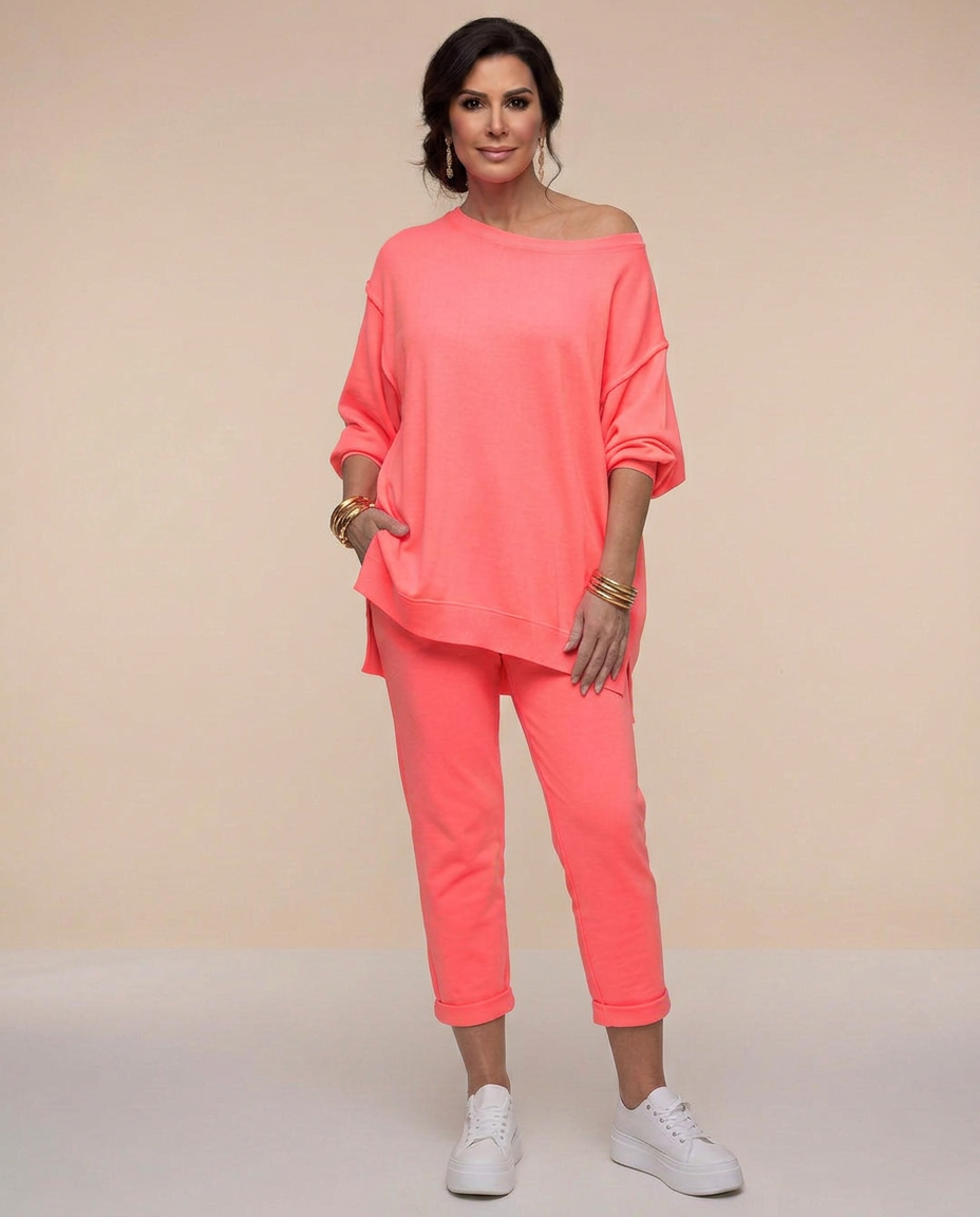 Ida lounge set in Rose