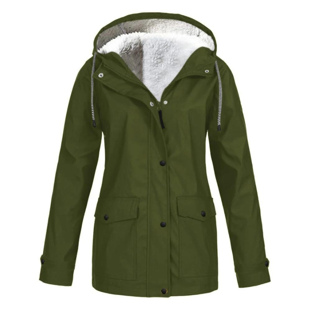 Women's Stylish Water-Resistant Jacket with Cosy Lining