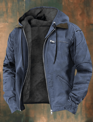 Edmund Vintage Autumn Jacket Blue