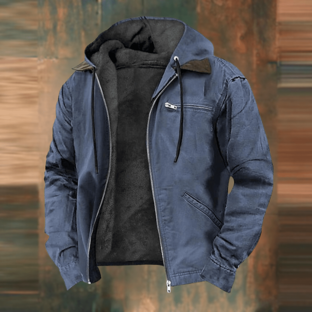 Edmund Vintage Autumn Jacket Blue