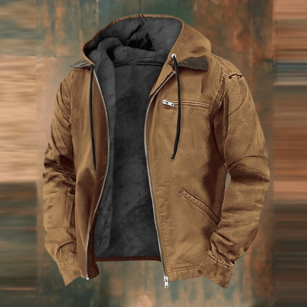 Edmund Vintage Autumn Jacket Brown
