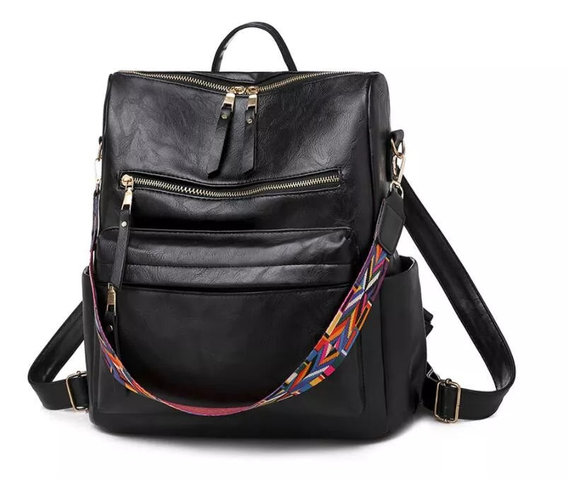 Roomy Convertible Backpack with Top Handle
