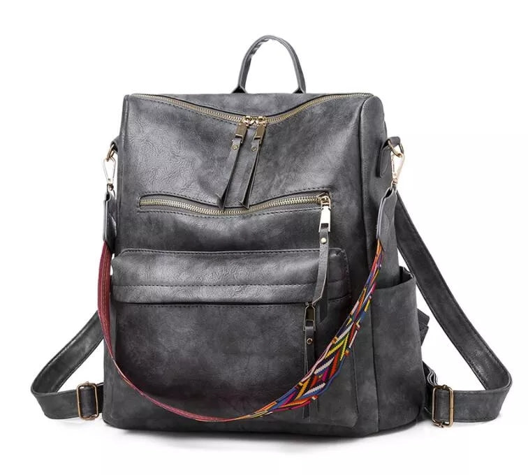 Roomy Convertible Backpack with Top Handle