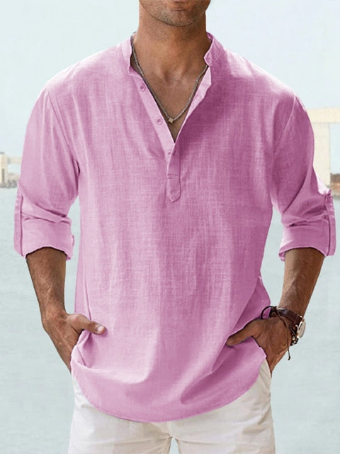 Leonard | Casual Linen Oversized Shirt