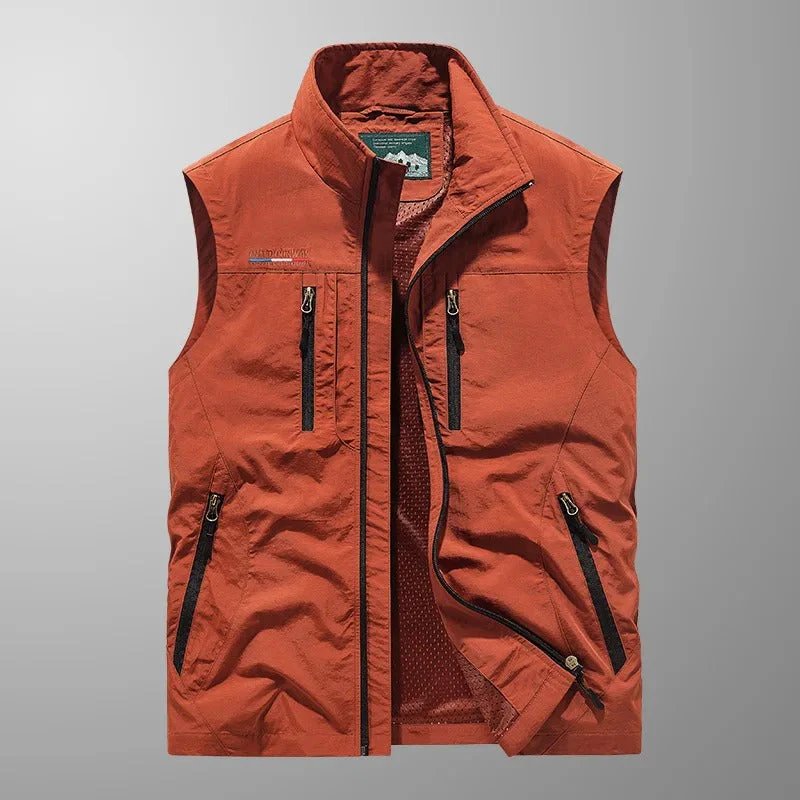 Walter | Multi-Pocket Cargo Gilet