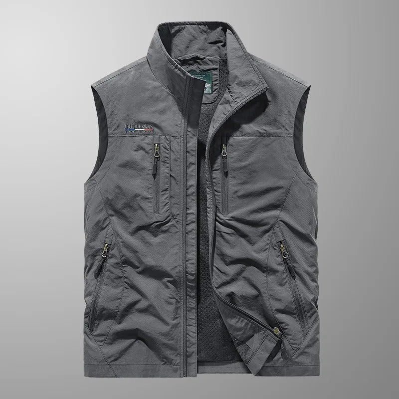 Walter | Multi-Pocket Cargo Gilet