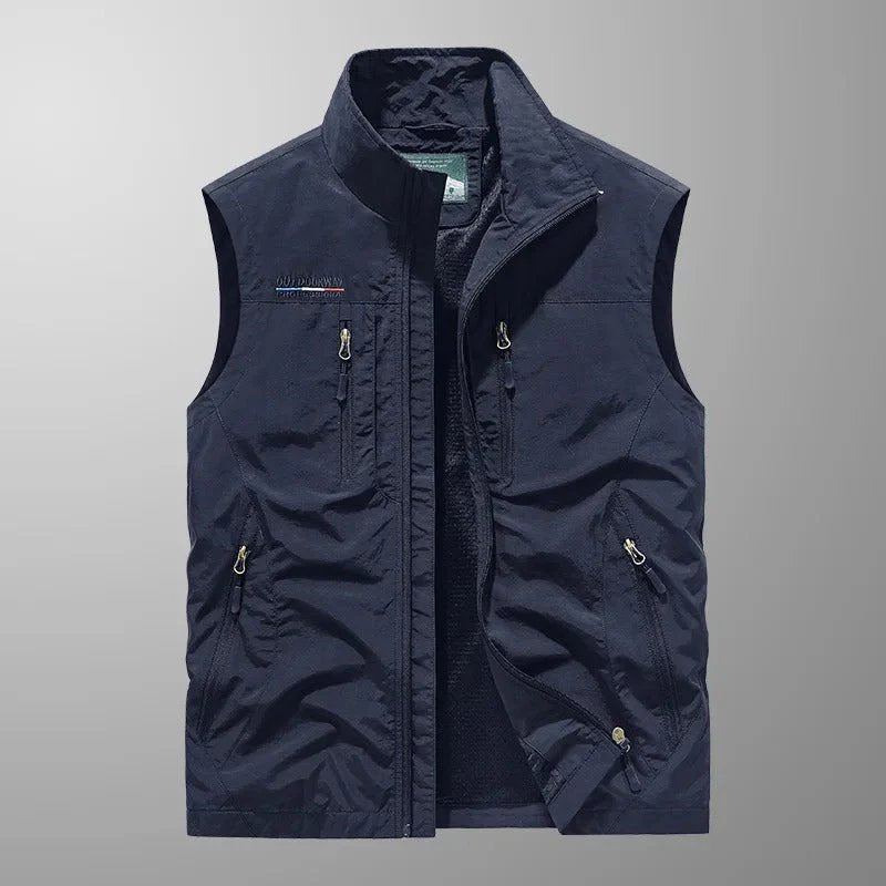 Walter | Multi-Pocket Cargo Gilet