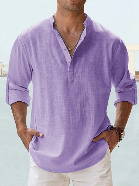 Leonard | Casual Linen Oversized Shirt