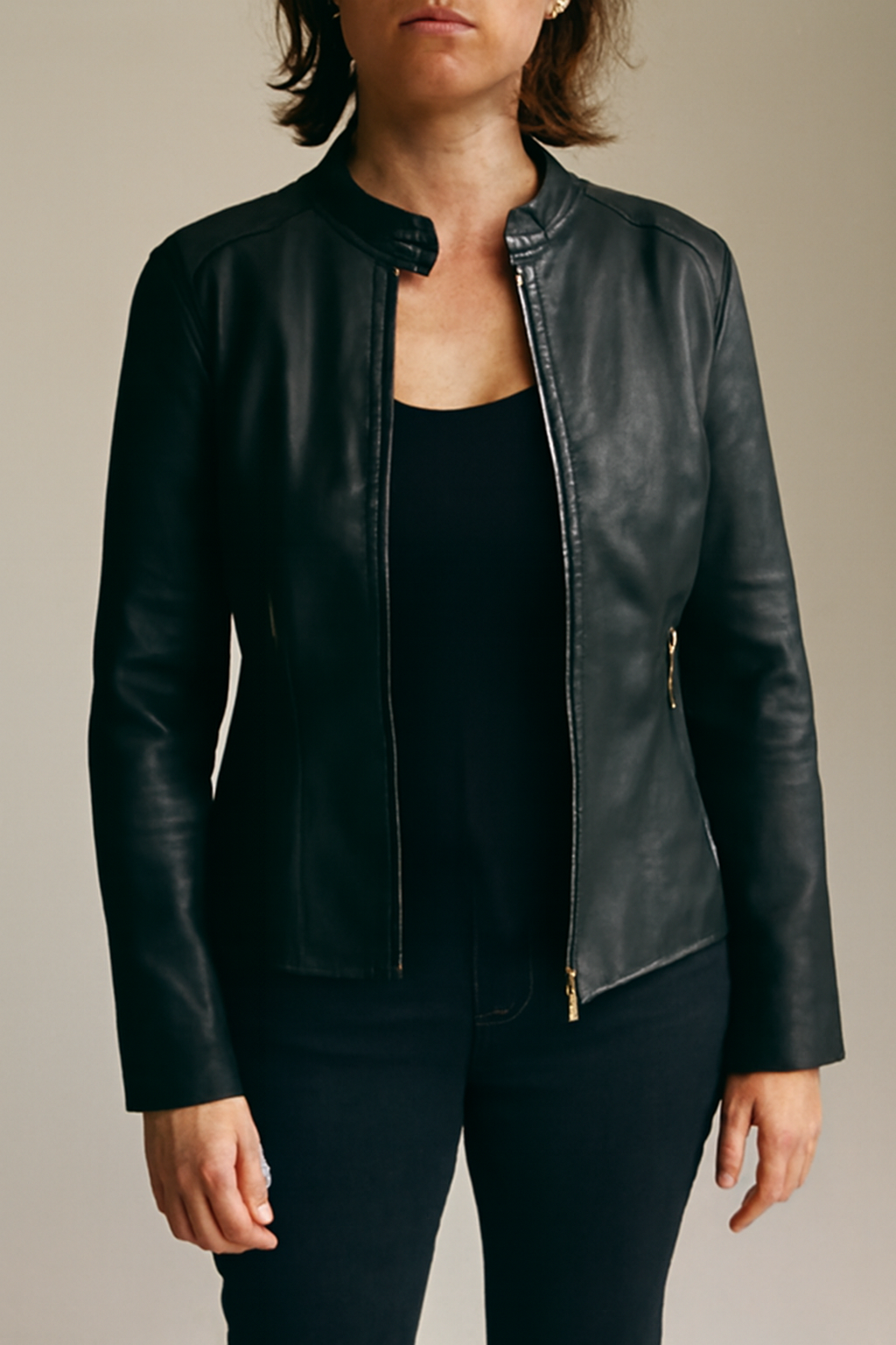 Women's Classic Leather Jacket