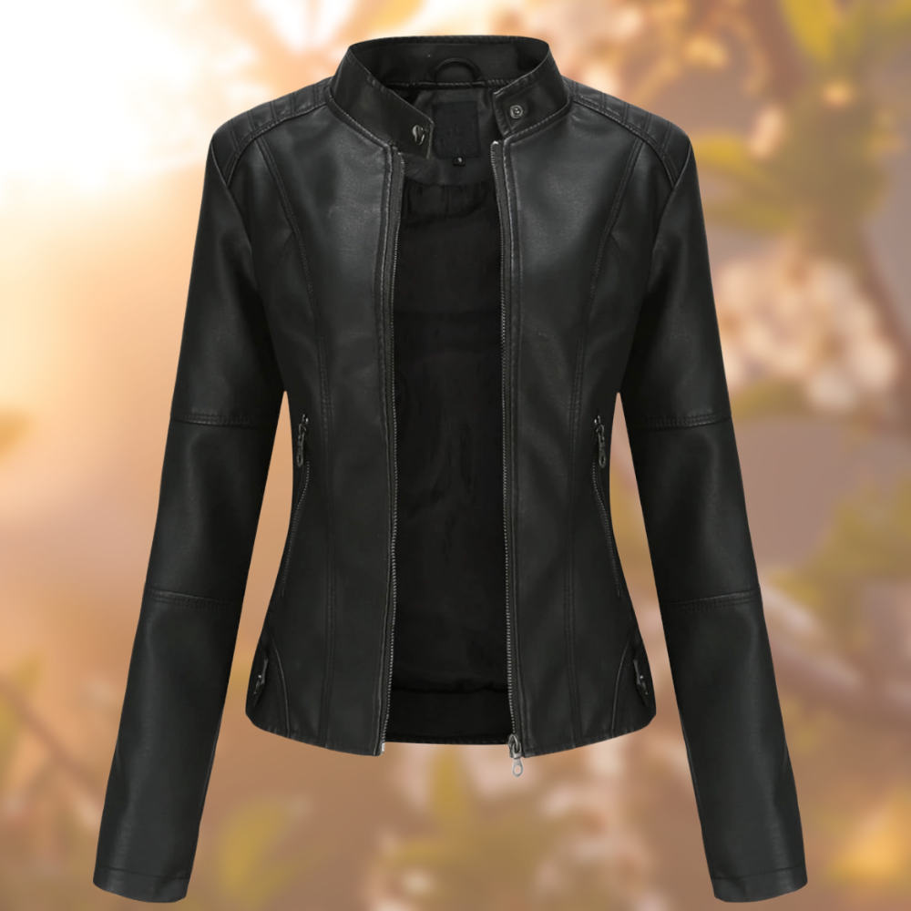 Women's Classic Leather Jacket