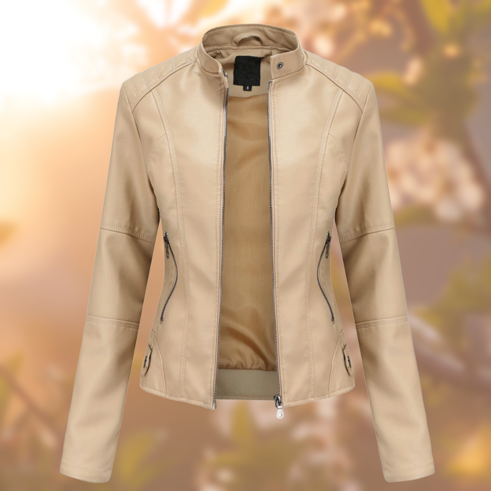 Women's Classic Leather Jacket