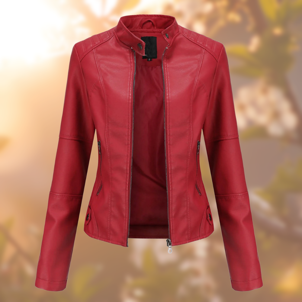 Women's Classic Leather Jacket