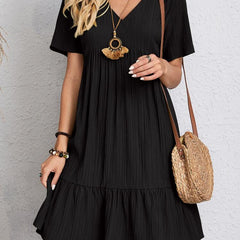 Cynthia Tummy-Control Midi Dress - Black