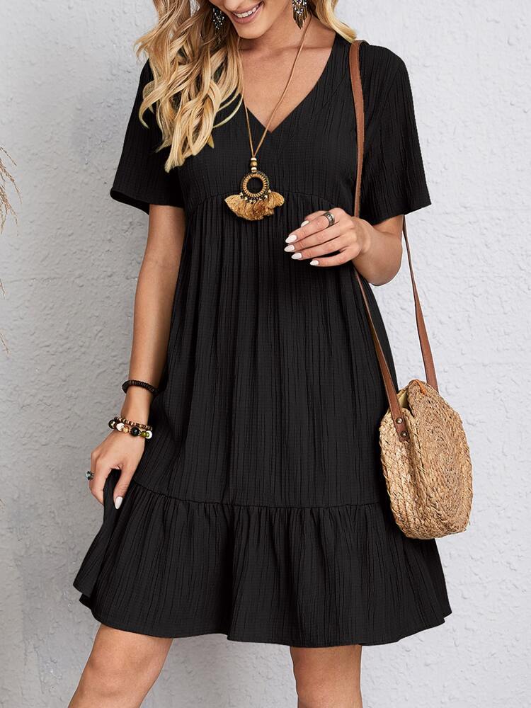 Cynthia Tummy-Control Midi Dress - Black