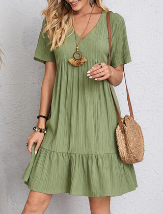 Cynthia Tummy-Control Midi Dress - Green