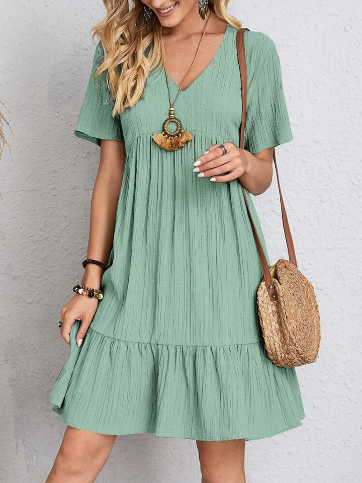 Cynthia Tummy-Control Midi Dress - Light Green