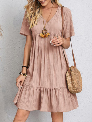Cynthia Tummy-Control Midi Dress - Pink