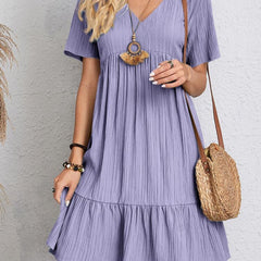 Cynthia Tummy-Control Midi Dress - Violet