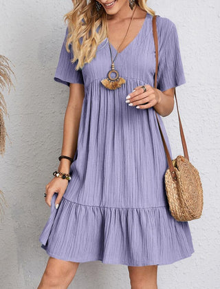 Cynthia Tummy-Control Midi Dress - Violet